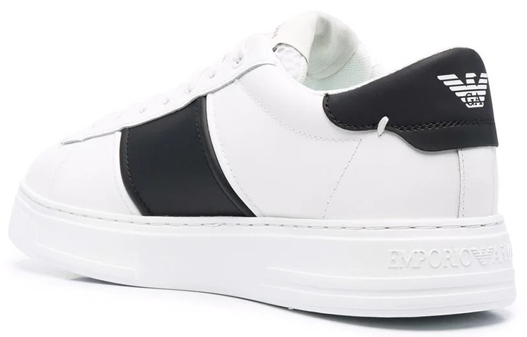 Lookbook Emporio Armani Rendah 'Logo Garis Hitam Putih' X4X570XN010Q908