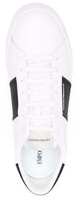 Emporio Armani Low 'Logo Raya Negro Blanco' X4X570XN010Q908 Shop Emporio Armani Low 'Logo Raya Negro Blanco' X4X570XN010Q908
