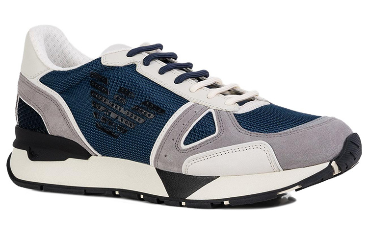 Emporio Armani Low Top 'Grey Blue' 圖 3