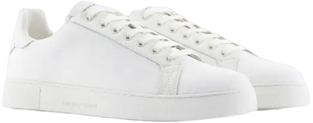 Emporio Armani Zapatillas Bajas 'Logo Blanco' X4X316XM741M801 Lookbook Emporio Armani Zapatillas Bajas 'Logo Blanco' X4X316XM741M801