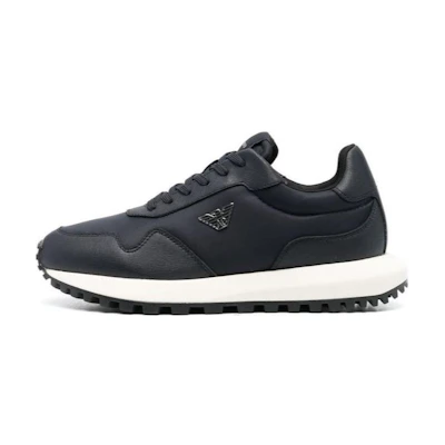 Emporio Armani Low Top Lace-Up 'Blue'
