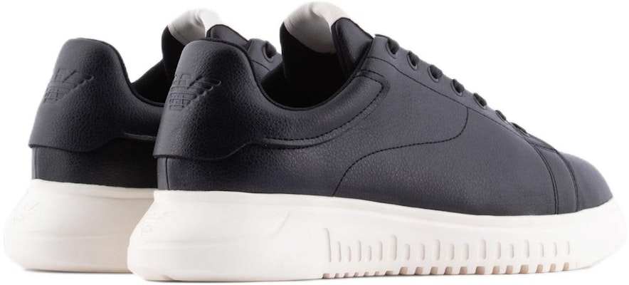 Zapatillas Bajas Emporio Armani de Piel Negra con Cordones X4X264XF532100002 Lookbook Zapatillas Bajas Emporio Armani de Piel Negra con Cordones X4X264XF532100002