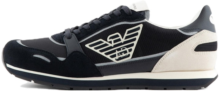 エンポリオアルマーニ ネイビーブルー ローカットスニーカー X4X537XN730T409 Buy エンポリオアルマーニ ネイビーブルー ローカットスニーカー X4X537XN730T409