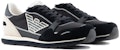 Emporio Armani Low-Top Kasut Bertali 'Navy Blue' X4X537XN730T409