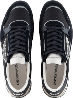Emporio Armani Zapatillas Bajas Cordones 'Azul Marino' X4X537XN730T409 Shop Emporio Armani Zapatillas Bajas Cordones 'Azul Marino' X4X537XN730T409
