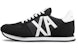 Emporio Armani Kasut Low-Top 'Hitam' XUX017XCC68K489