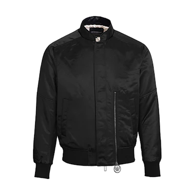 Emporio Armani Multicolor Jacket with Eagle Logo and Zipper 6H1BL7-1NYCZ-0014