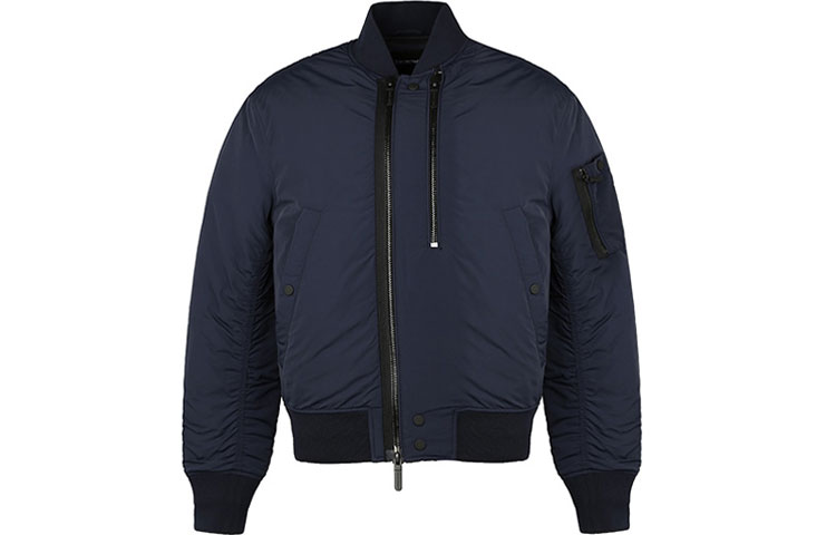 Emporio Armani Navy Blue Casual Zip-Up Jacket 6G1B82-1NPIZ-0922