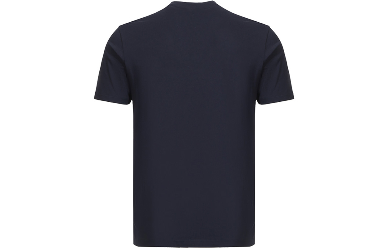 Emporio Armani Navy Blue Crew Neck Casual T-Shirt 6G1TA6-1J00Z-0922 圖 3