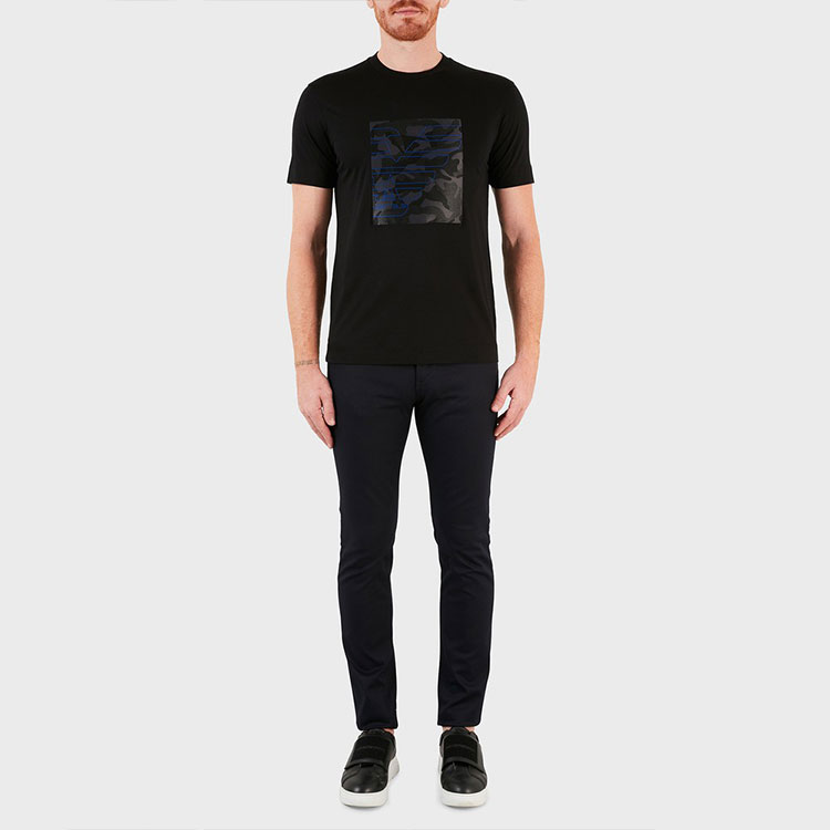 Emporio Armani Navy Blue Eagle Logo Casual Jeans. 8N1J06-1NJ9Z-0920 圖 5