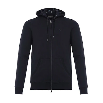 Emporio Armani Navy Blue Hooded Sweatshirt 8N1M01-1JQPZ-0939