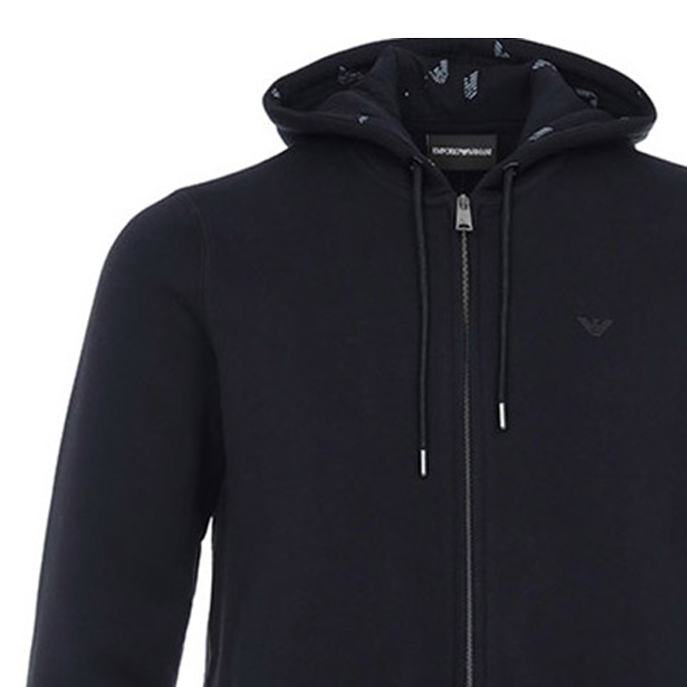 Emporio Armani Navy Blue Hooded Sweatshirt 8N1M01-1JQPZ-0939 圖 5