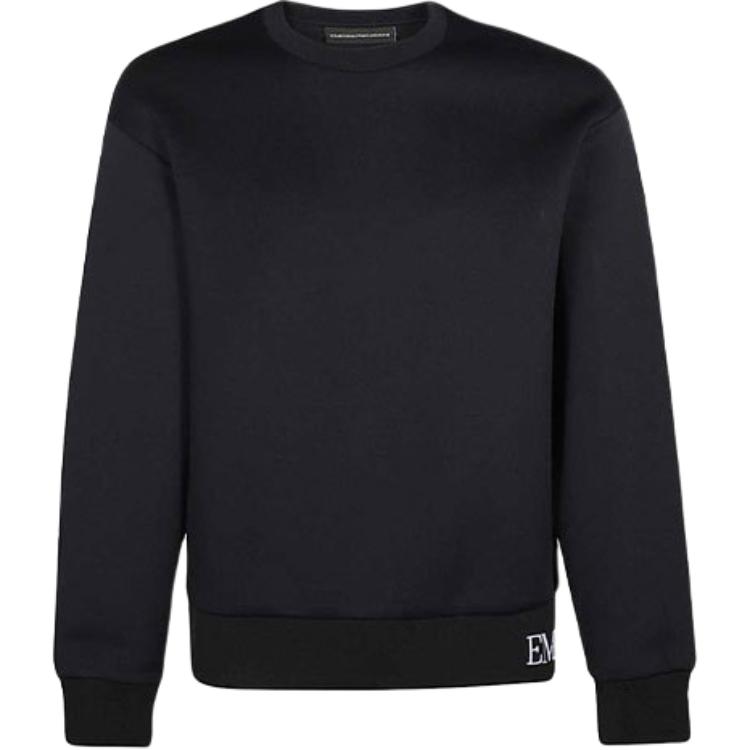 Emporio Armani Navy Blue Logo Pullover Sweatshirt 3H1M61-1JETZ-0922
