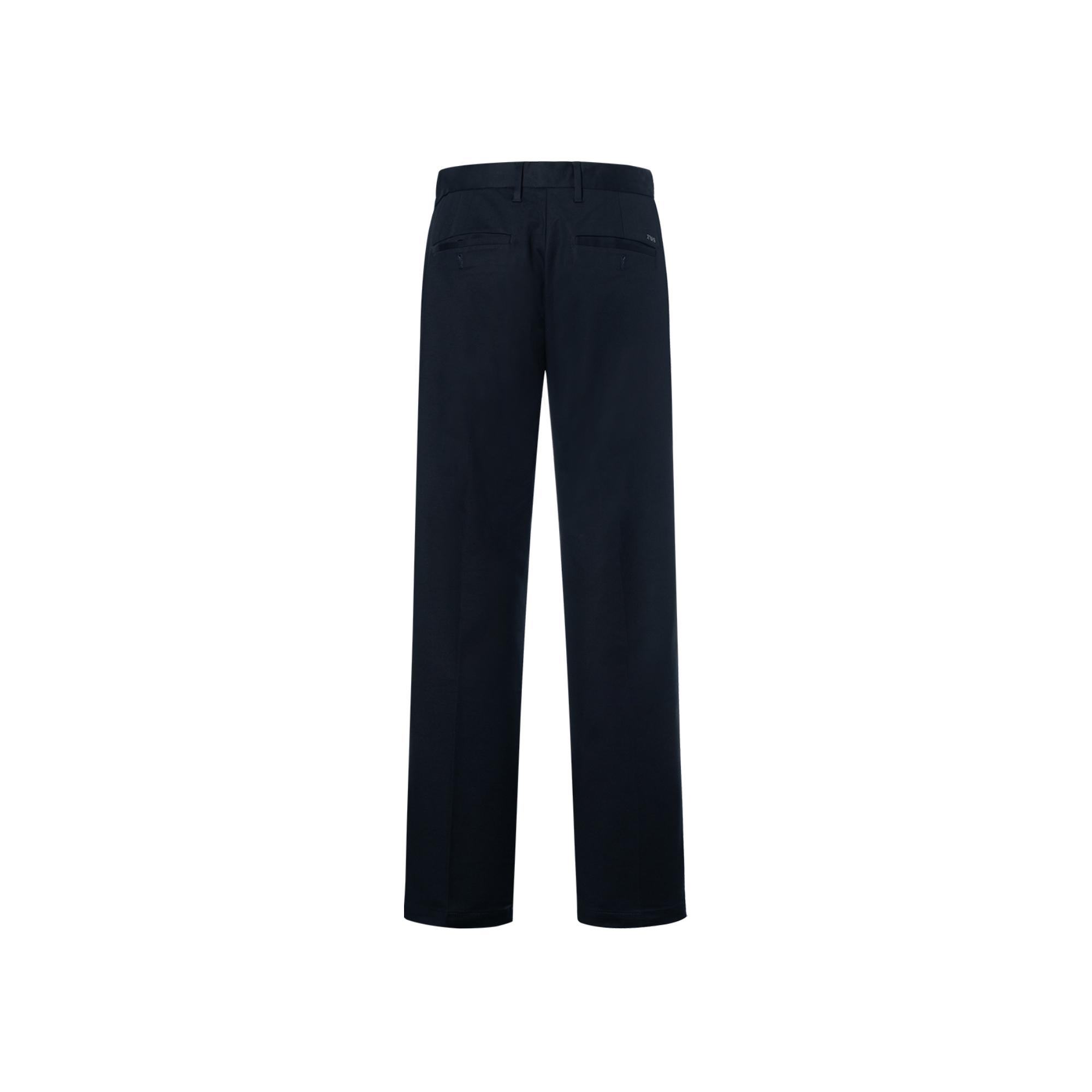 Lookbook 安普里奥·阿玛尼男士海军蓝中腰直筒休闲裤 8N1P15-1NGCZ-0920