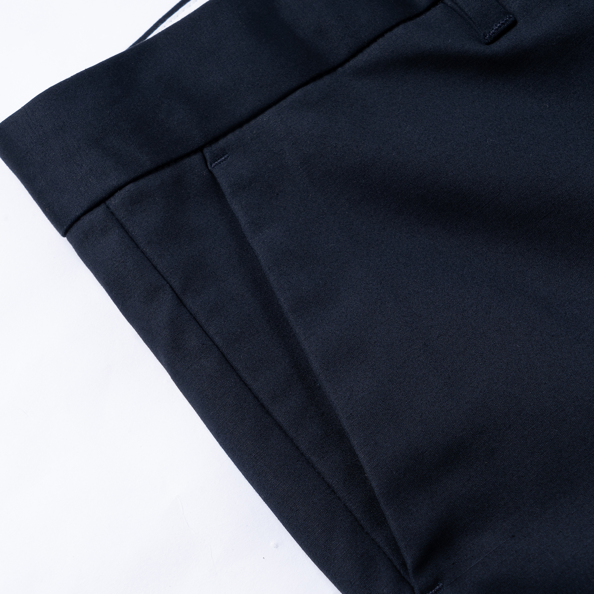 Shop 安普里奥·阿玛尼男士海军蓝中腰直筒休闲裤 8N1P15-1NGCZ-0920