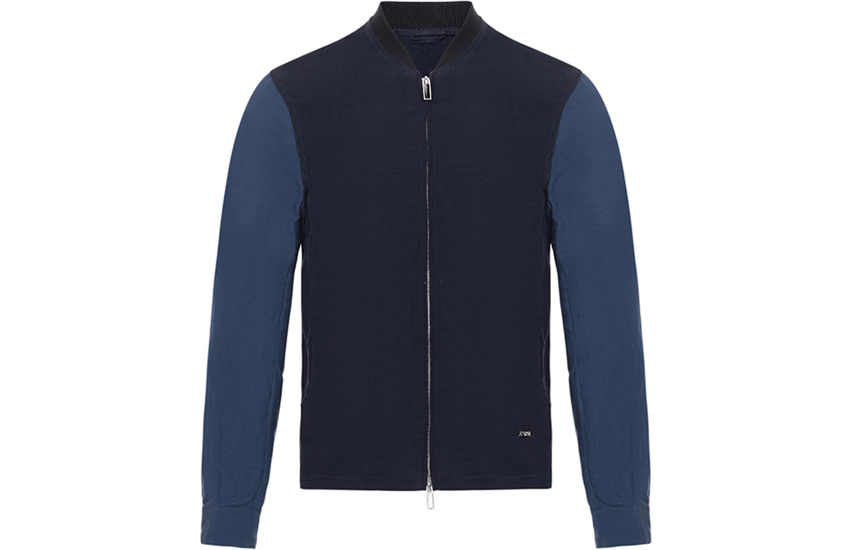 Emporio Armani Navy Blue Mixed Color Jacket 3Z1BL8-1NFQZ-0920