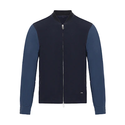 Emporio Armani Navy Blue Mixed Color Jacket 3Z1BL8-1NFQZ-0920