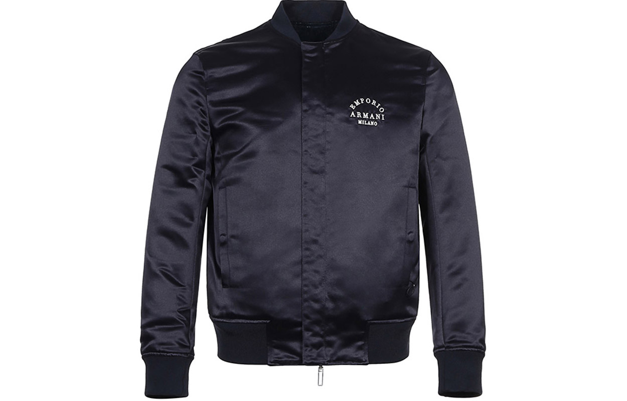 Emporio Armani Navy Blue Reversible Bomber Jacket 6G1BP3-1NIJZ-0920