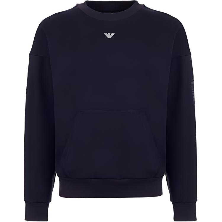 Emporio Armani Navy Eagle Logo Crewneck Sweatshirt 3G1M96-1JSQZ-0922