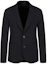 Buy Emporio Armani 海军蓝单排扣针织西装外套 SS23 D41G37-D1446-1922