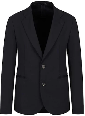 Emporio Armani 海军蓝单排扣针织西装外套 SS23 D41G37-D1446-1922 Order Emporio Armani 海军蓝单排扣针织西装外套 SS23 D41G37-D1446-1922