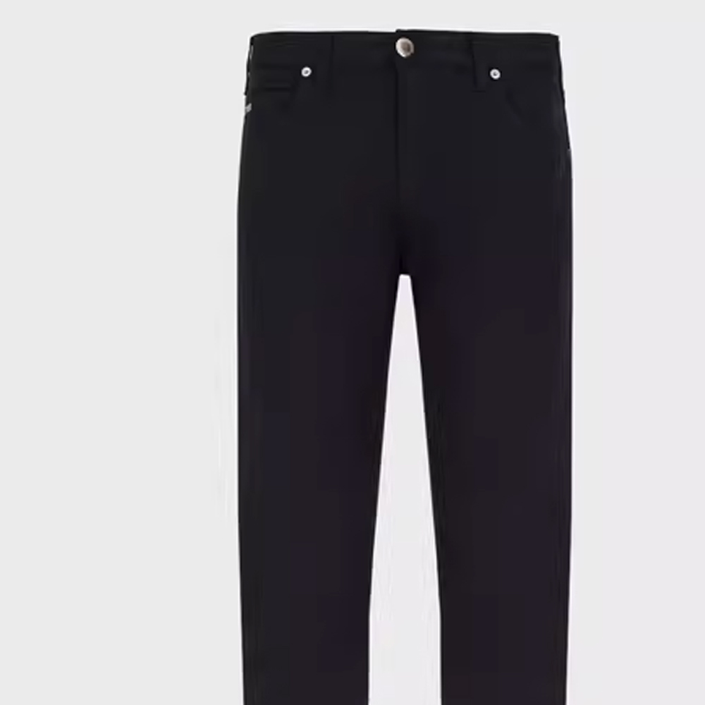 Emporio Armani Navy Straight-Leg Mid-Rise Jeans Casual FW24. 8N1J45-1GN0Z-0920 圖 6