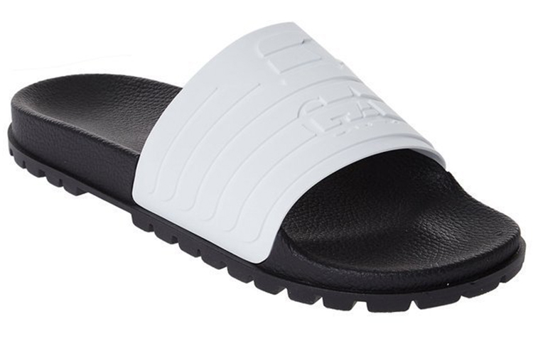 Emporio Armani Open Toe Slide 'White Fashion' 圖 2