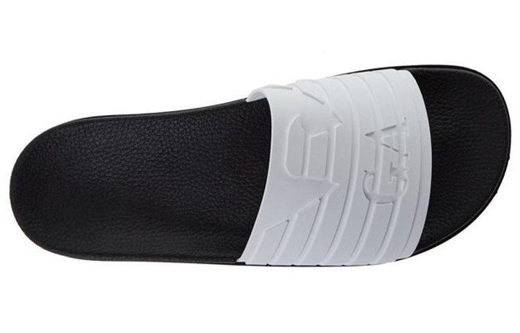 Emporio Armani Open Toe Slide 'White Fashion' 圖 6