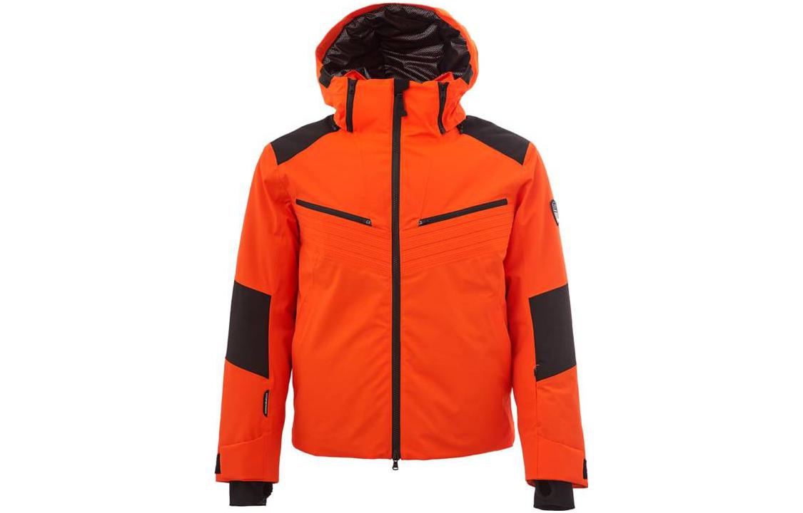 Emporio Armani Orange Hooded Neon Tech Jacket 23GIU283