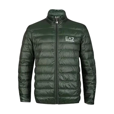 Emporio Armani Packable Core Identity Puffer Jacket Green Long Sleeve 8NPB01-PN29Z-1845
