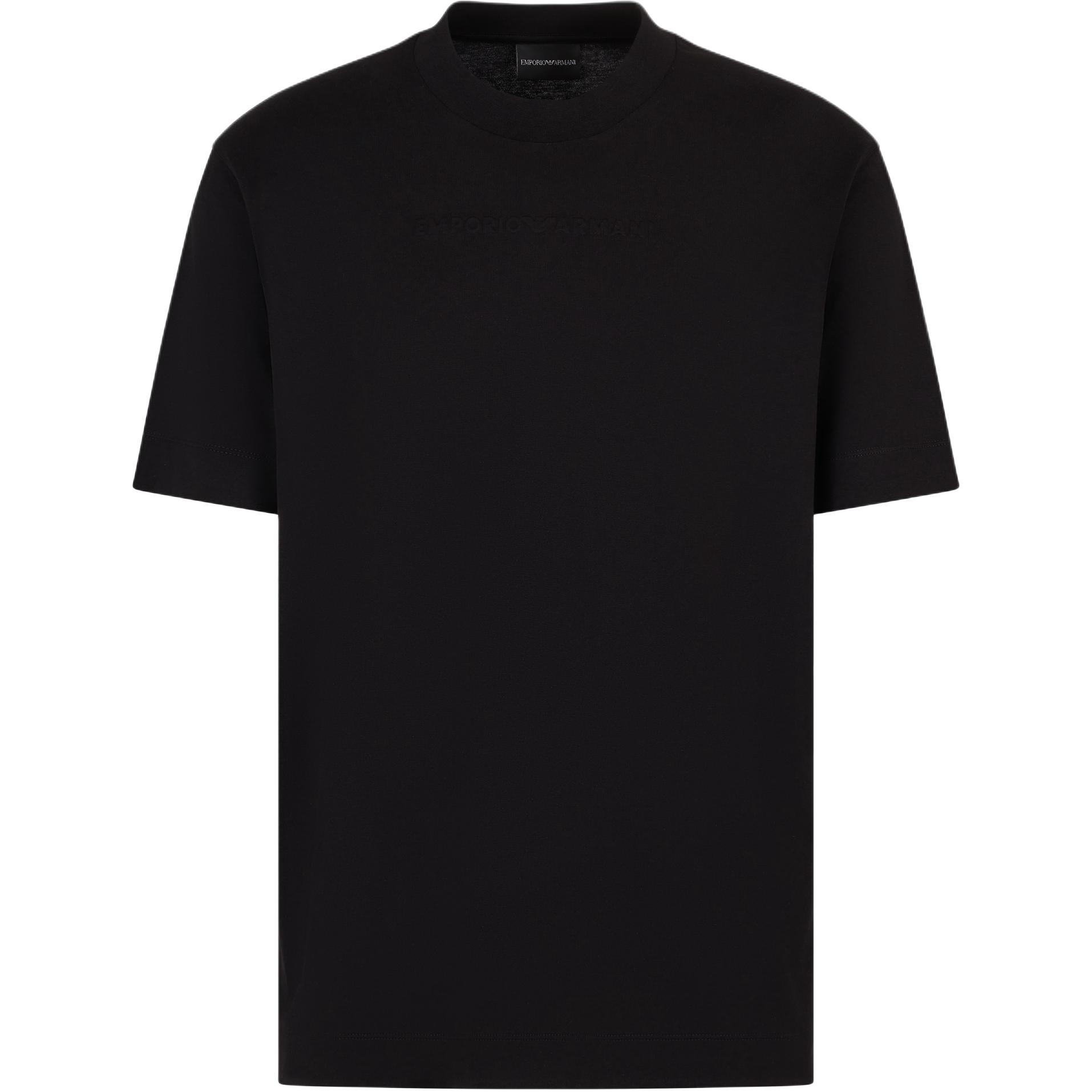 Emporio Armani Patch Logo Crewneck Sweatshirt Black 6D1TQ1-1JPVZ-0999