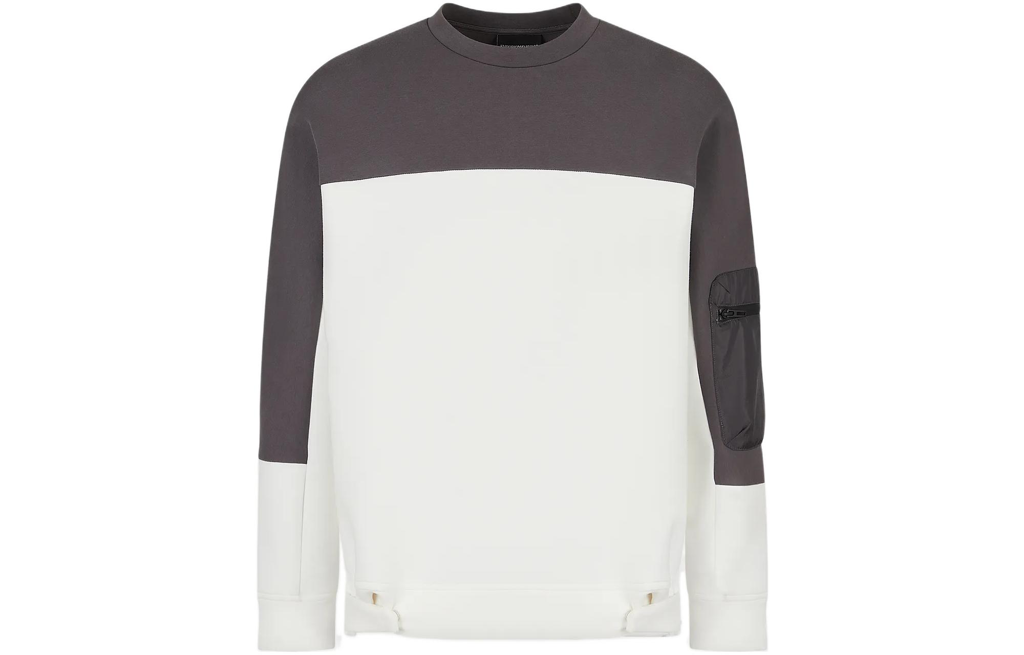 Emporio Armani Patchwork Garden Pullover Sweatshirt Multicolor 3R1MCS-1JHSZ-0101