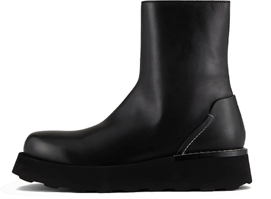 Emporio Armani Platform Smooth Nappa Leather Ankle Boot 'Black' X4M366XN0851K001 Buy Emporio Armani Platform Smooth Nappa Leather Ankle Boot 'Black' X4M366XN0851K001