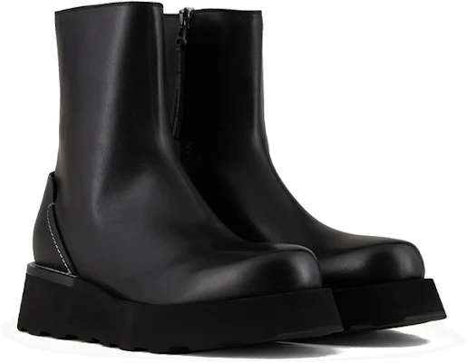 Bota Negra Emporio Armani Plataforma Cuero Nappa Liso para Mujer X4M366XN0851K001 Lookbook Bota Negra Emporio Armani Plataforma Cuero Nappa Liso para Mujer X4M366XN0851K001