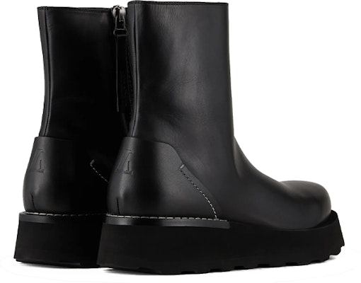 Emporio Armani Platform Smooth Nappa Leather Ankle Boot 'Black' X4M366XN0851K001 Shop Emporio Armani Platform Smooth Nappa Leather Ankle Boot 'Black' X4M366XN0851K001