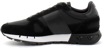 EMPORIO ARMANI阿瑪尼 PU 舒適休閒 低幫 生活休閒鞋 男款 黑色 Order EMPORIO ARMANI阿瑪尼 PU 舒適休閒 低幫 生活休閒鞋 男款 黑色