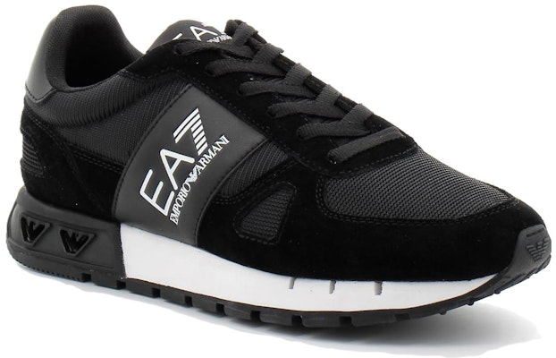 Emporio Armani PU Comfort Low 'Black Casual' X8X151XK354A120 Lookbook Emporio Armani PU Comfort Low 'Black Casual' X8X151XK354A120