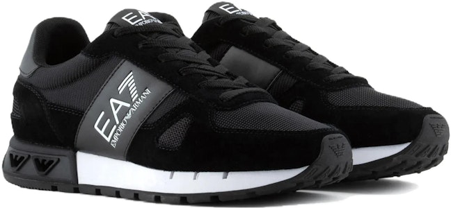 Emporio Armani PU Comfort Low 'Negro Casual' X8X151XK354A120 Shop Emporio Armani PU Comfort Low 'Negro Casual' X8X151XK354A120