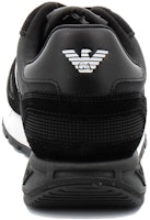 EMPORIO ARMANI阿瑪尼 PU 舒適休閒 低幫 生活休閒鞋 男款 黑色 Details for EMPORIO ARMANI阿瑪尼 PU 舒適休閒 低幫 生活休閒鞋 男款 黑色