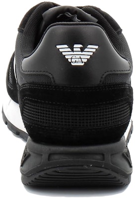 Emporio Armani PU Comfort Low 'Black Casual' X8X151XK354A120 Details for Emporio Armani PU Comfort Low 'Black Casual' X8X151XK354A120