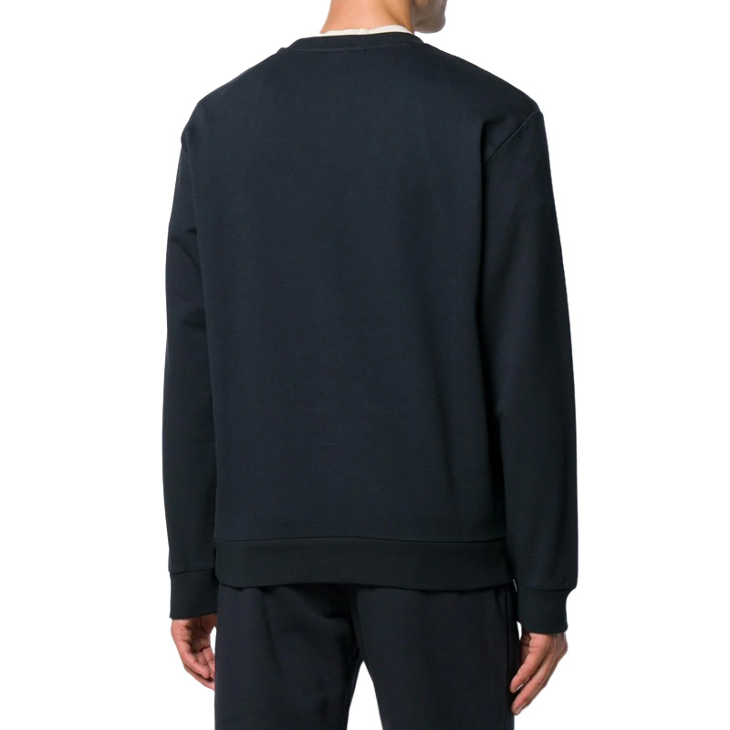 Emporio Armani Pullover Letter Logo Sweatshirt - Navy Blue 8N1ME8-J04Z-0922 圖 4