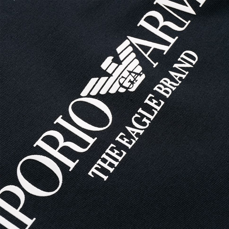 Emporio Armani Pullover Letter Logo Sweatshirt - Navy Blue 8N1ME8-J04Z-0922 圖 6