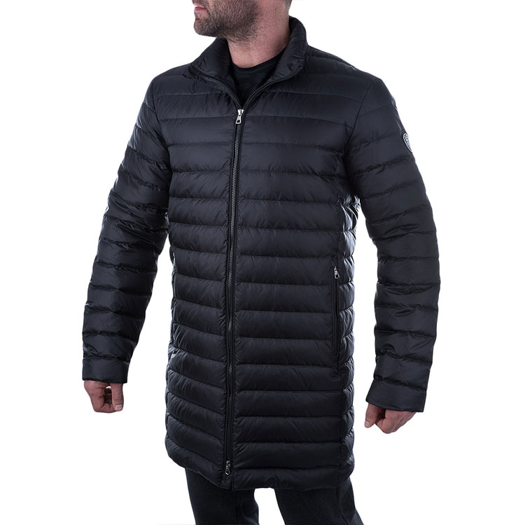Emporio Armani Quilted Long Winter Down Jacket in Navy Blue 6ZPK12-PN22Z-1994 圖 4