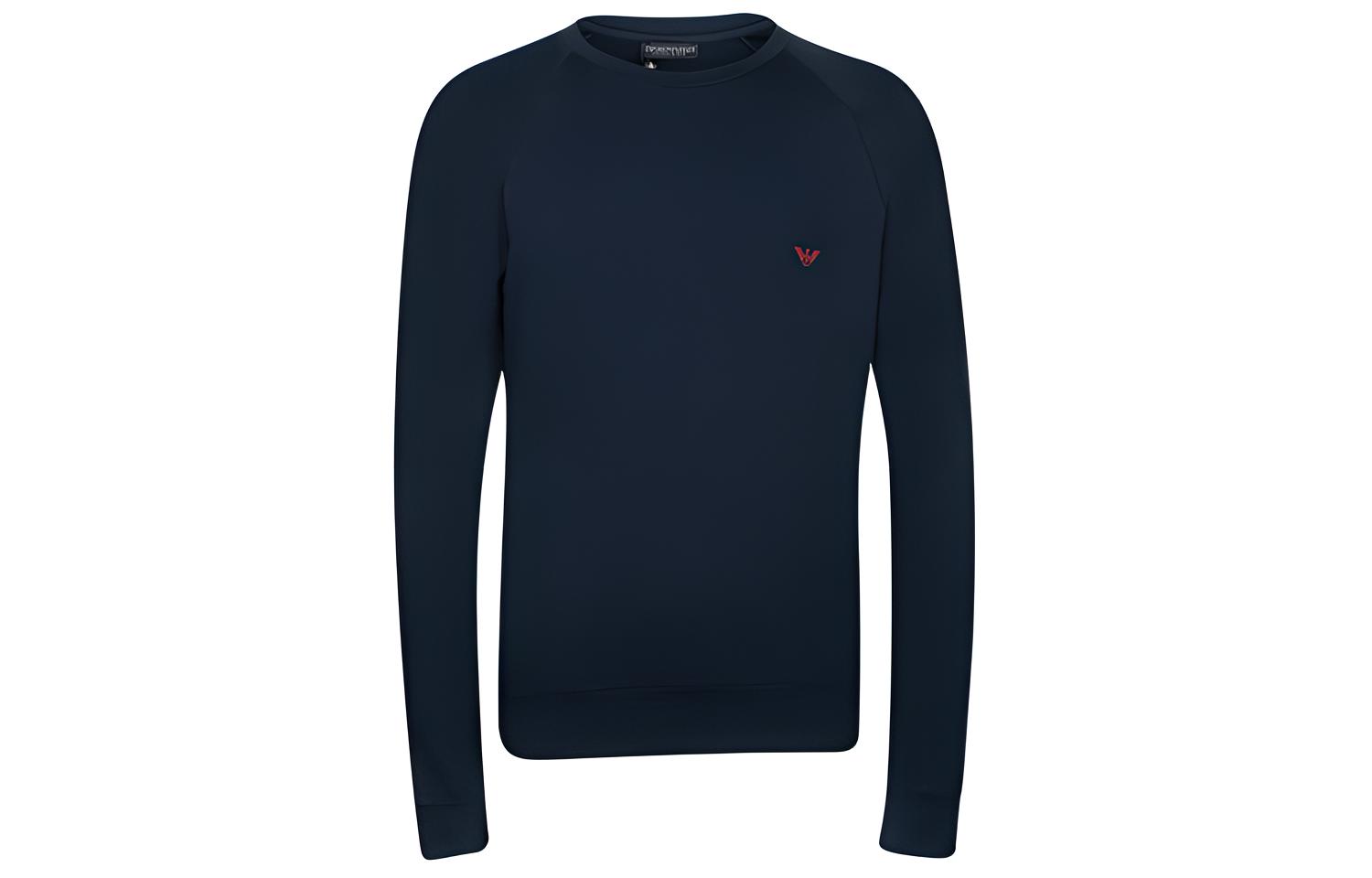 Emporio Armani Raglan Long-Sleeve Sweatshirt Blue 111062-1P575-0135