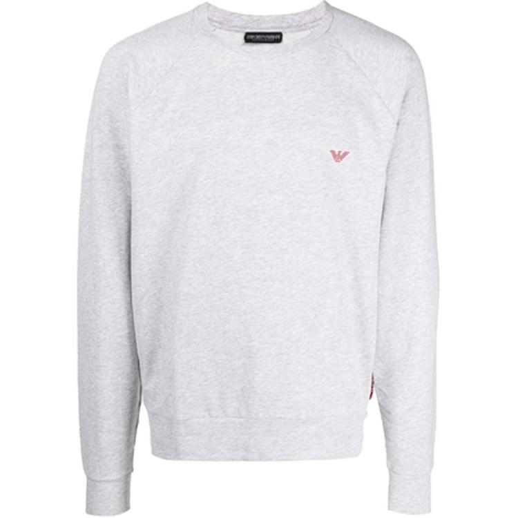 Emporio Armani Raglan Sleeve Sweatshirt Grey 111062-1P575