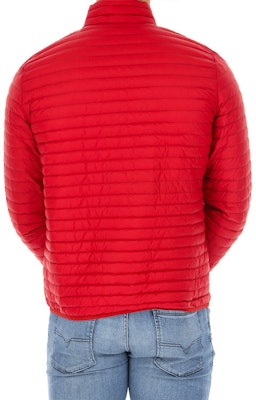 エンポリオアルマーニ レッド ライトウェイト ナイロン ダウンジャケット 8N1B72-1NLEZ-0396 Details for エンポリオアルマーニ レッド ライトウェイト ナイロン ダウンジャケット 8N1B72-1NLEZ-0396