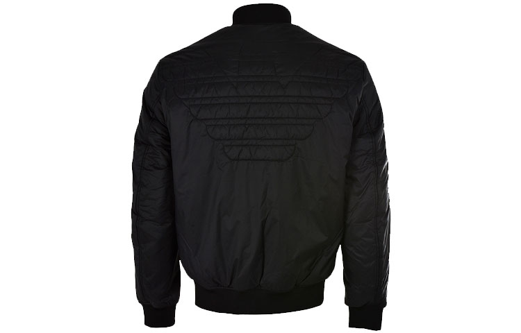 Emporio Armani Reversible Full-Zip Jacket Black with Eagle Embroidery 6G1B96-1NUMZ-F016 圖 3