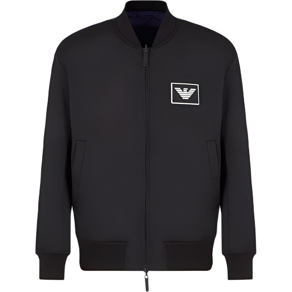 Emporio Armani Reversible Jacket with Logo and Eagle Design 3H1B90-1NXEZ-20FS-8