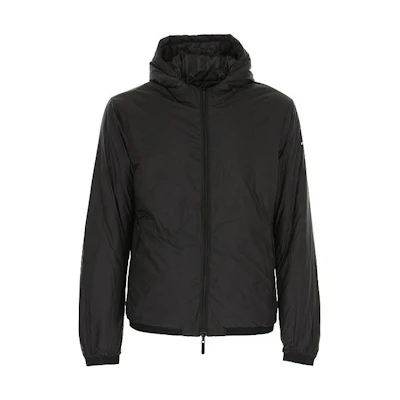 Emporio Armani Reversible Letter Zipper Jacket Black 6G1B97-1NUNZ-F001
