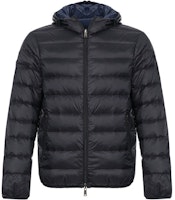EMPORIO ARMANI Reversible Nylon Down Jacket Black/Blue 8N1B51-1NJMZ-0999 EMPORIO ARMANI Reversible Nylon Down Jacket Black/Blue 8N1B51-1NJMZ-0999